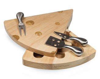 Swiss Cheese Cutting Board 4-Piece Set