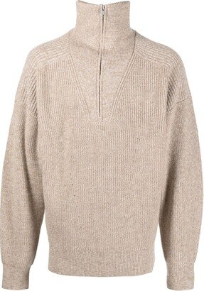 MARANT Funnel Neck Knitted Jumper