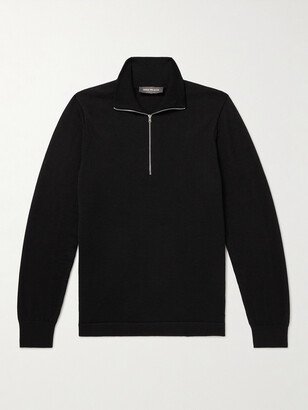 Norse Projects Arktisk Merino Wool-Blend Half-Zip Sweater