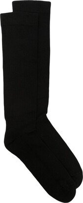 Luxor patterned intarsia-knit socks