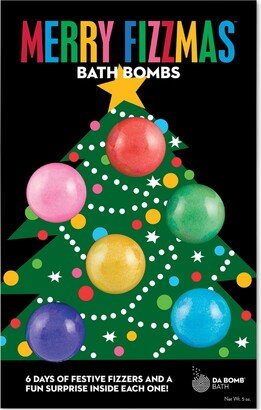 Da Bomb 6-Pc. Bath Fizzers Tree Gift Set