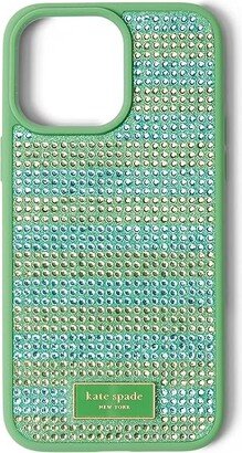 Seaside Striped Sequin TPU iPhone 14 Pro Max (Low Tide Multi) Handbags