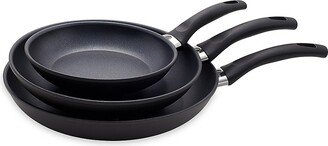 3-Piece Aluminum Nonstick Fry Pan Set