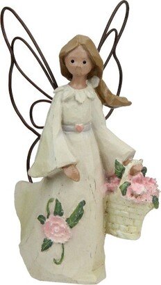 Set of 4 January Monthly Angel Carnation Figurines #49301