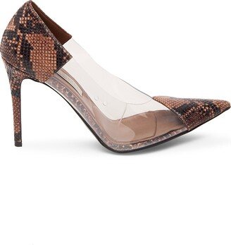 Stella Iconic 100MM Snake-Embossed Stiletto Pumps