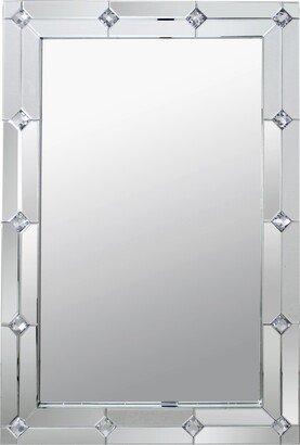 Furniture Hessa Accent Wall Mirror - Mirrored