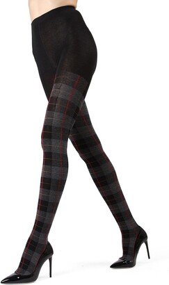 Glasgow Plaid Sweater Tights