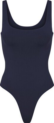 Soft Smoothing Seamless Thong Bodysuit | Navy