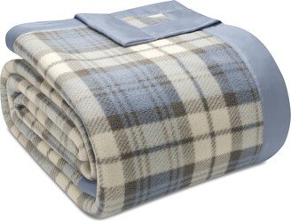 True North by Sleep Philosophy Plaid Micro-Fleece Blanket, King