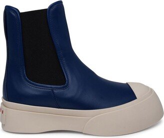 Slip-On Round-Toe Ankle Boots-AA