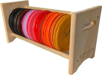 Disc Golf Storage Rack - 1 Level Free Shipping & Laser Engraving