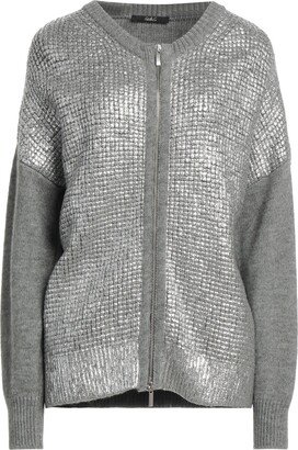 CARLA G. Cardigan Light Grey