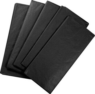 Unique Bargains Gift Wrap Tissue Paper Black 20x26 for Gift Bag Wedding Party 50 Sheet