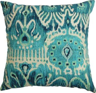 Haestingas Ikat Euro Sham Blue