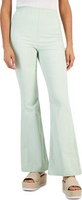 Juniors' High-Rise Pull-On Flare Pants, Created for Macy's