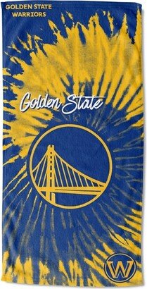 NBA Golden State Warriors Pyschedelic Beach Towel