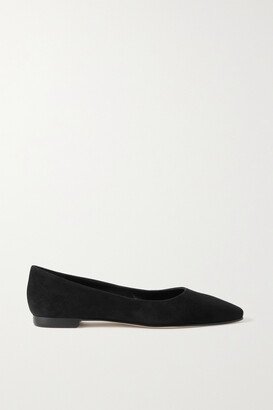 Gelista Suede Ballet Flats - Black