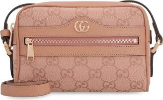 Logo Monogram Zipped Shoulder Bag