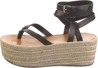 Leather Espadrilles-BV