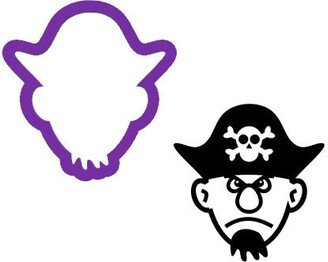 Pirate Head Cookie Cutter - Cutters Face Halloween Birthday