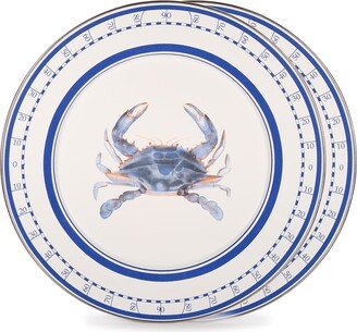 Crab House Charger Plates, Set of 2