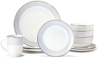 Thea Porcelain 16Pc Dinnerware Set