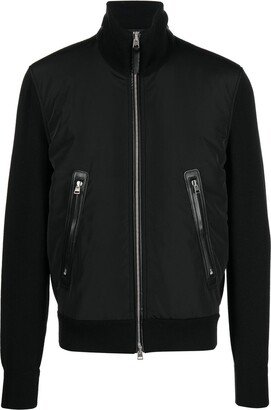 Zip-Up Bomber Jacket-AW