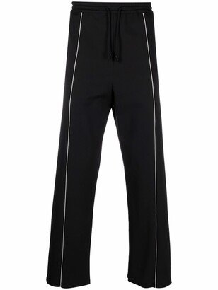 Straight-Leg Track Pants-AJ