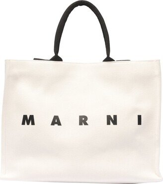 Logo Printed Tote Bag-AV