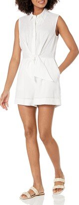 Women's Linen Blend Romper