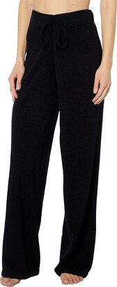 Out Of Office Chenille Lounge Pants (Black) Women's Pajama