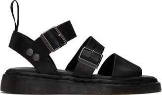 Black Gryphon 2 Strap Sandals