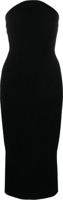 Rumer ribbed midi dress