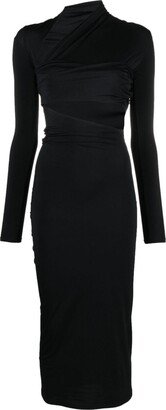 Amazuìn Adele cut-out midi dress