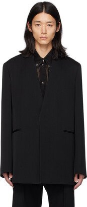 Black Tailored Blazer-AB