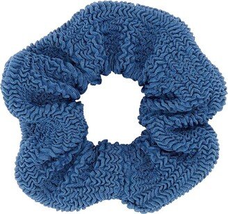 Crinkled-Effect Elastic-Band Scrunchie-AC