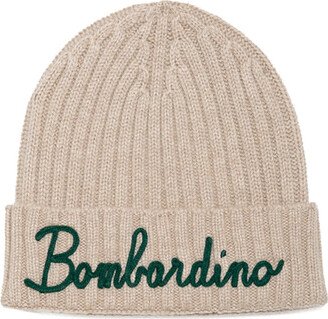 Cashmere Blend Hat With Bombardino Embroidery