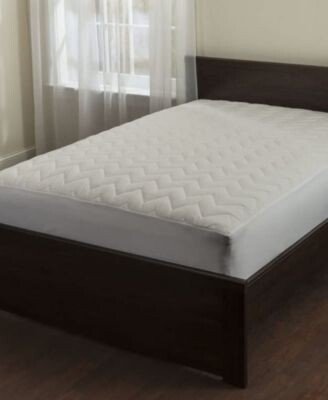 The Grand Waterguard Water Resistant Top Fitted Anti Allergenic Mattress Pad