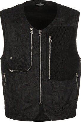 Camouflage Printed Gilet