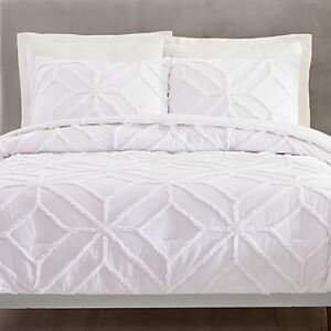 Cotton Tufted Chenille Duvet Cover Set, King