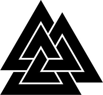 Valknut Decal