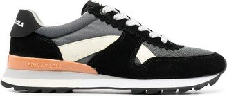 Bimba y Lola Technical panelled leather sneakers