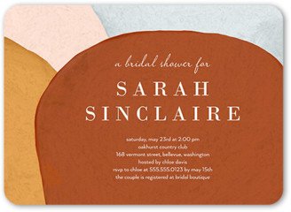 Bridal Shower Invitations: Desert Vistas Bridal Shower Invitation, Brown, 5X7, Matte, Signature Smooth Cardstock, Rounded