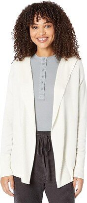 Isla Cardigan (Stone) Women's Clothing