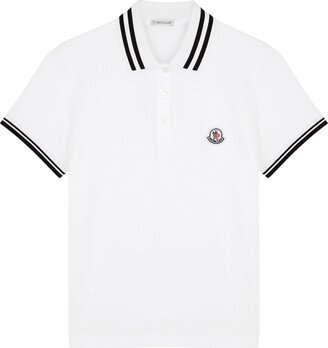 Logo Piqué Cotton Polo Shirt