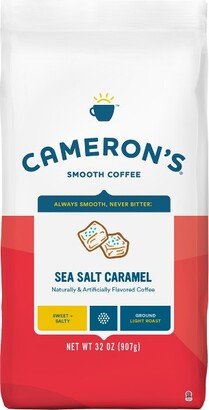 Cameron's Coffee Sea Salt Caramel Light Roast Ground Coffee - 32oz