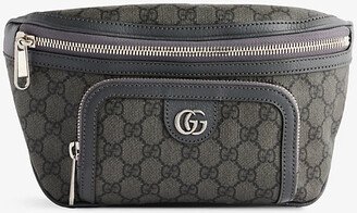 Mens Grey Blk/grap.gr/gra Ophidia GG Canvas Belt bag