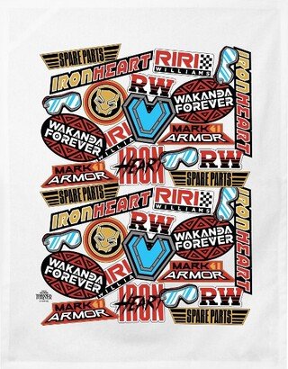 Black Panther Wakanda Forever IronHeart Icons Dish Towels