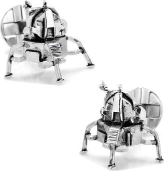 3D Moon Lander Cufflinks