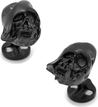 3D Melted Darth Vader Helmet Cuff Links